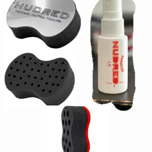 NuDred Mirror & Portable Sponge Kit (Short afro - Freeform Dreads)