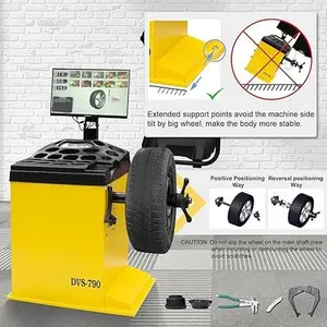 24''Rim 1.5HP Tire Changer w/Assist Arm,10''-24''Rim Tire Balancer Combo,3HP Oil-Free AirCompressor