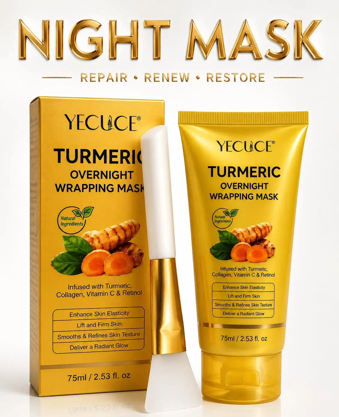 Turmeric Skin Health Supplement, Beauty & Self-Care Routine Support for Face