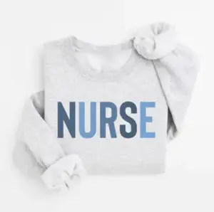 Nurse Crewneck Sweatshirt, Nurse Sweatshirt, Nurse Shirt, New Nurse, Nurse Gift, Nurse Graduate Shirt, Nurse Appreciation, Registered Nurse Shirt, Emergency Department, RN ER Nurse Tshirt, Hoodie and Sweatshirt