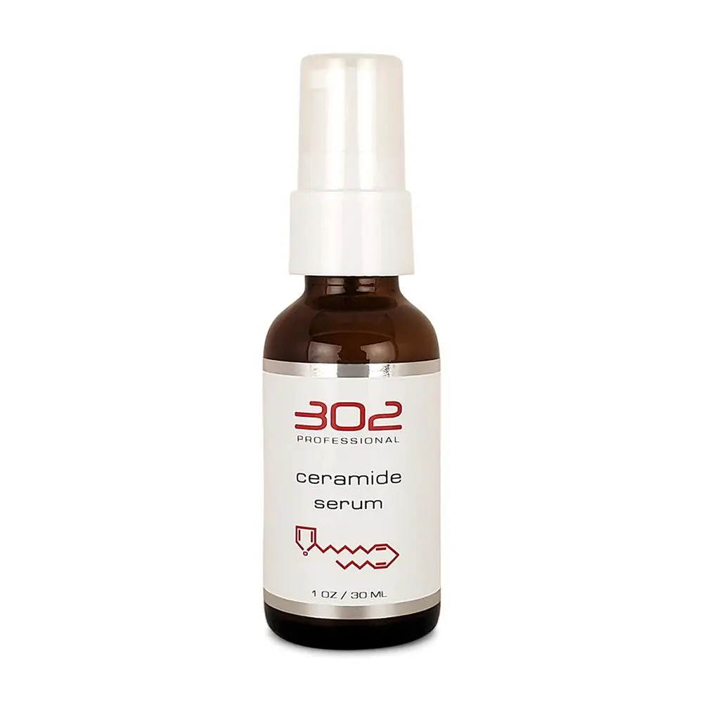 302 Professional Skincare Ceramide Serum Anti-Aging Multi-Serum With Ceramides, 1oz/30ml Retinol Mild