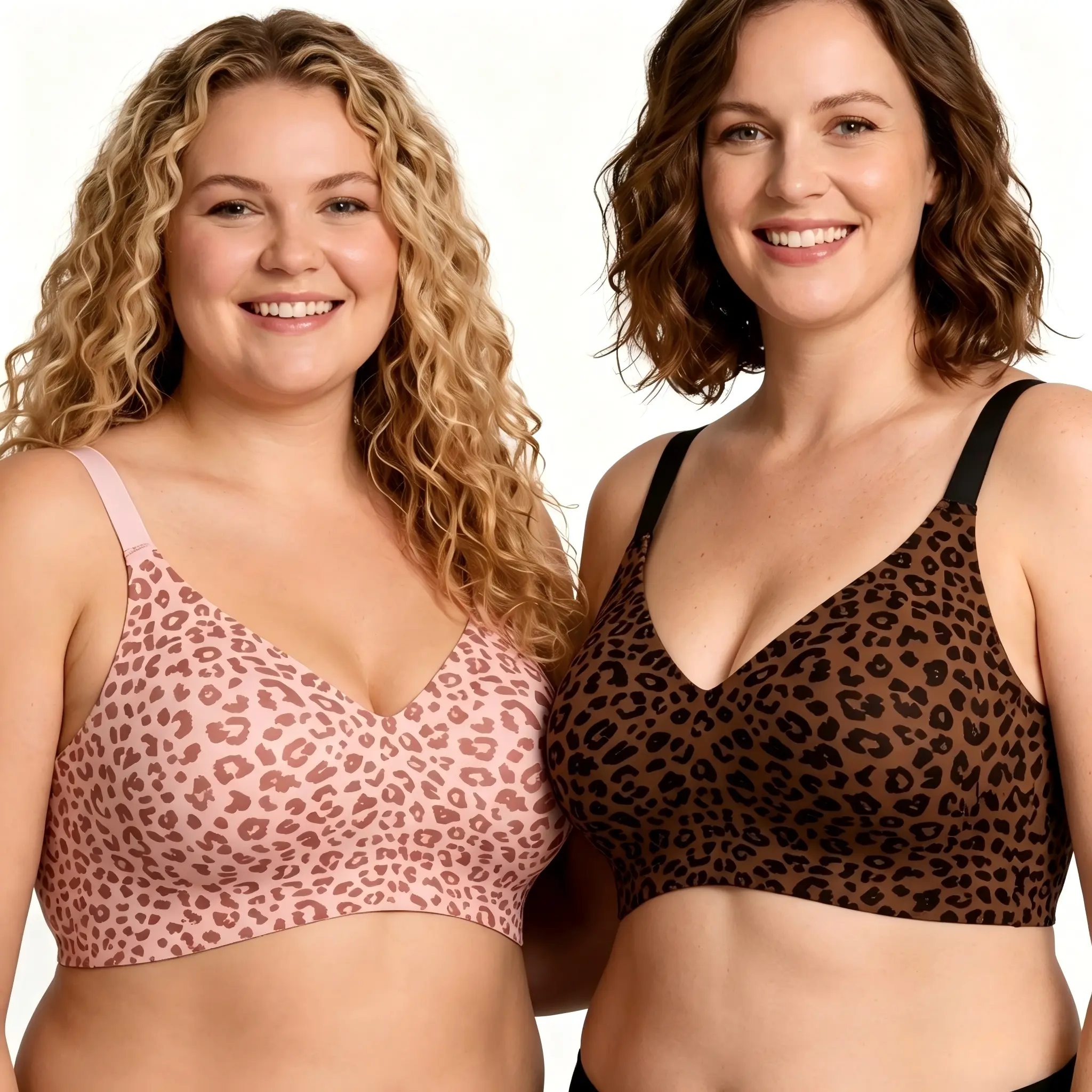 VRCOMFY Jelly Wireless Bras for Women - Comfortable Bralettes with Seamless Fabric & Full Coverage - Soft  Everyday T-shirt Bras for Stylish Comfort