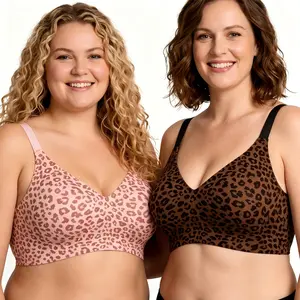VRCOMFY Jelly Wireless Bras for Women - Comfortable Bralettes with Seamless Fabric & Full Coverage - Soft  Everyday T-shirt Bras for Stylish Comfort