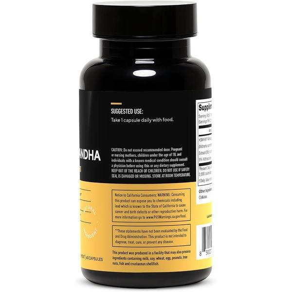 Legion KSM-66® Ashwagandha Adaptogen Supplement - 60 Servings