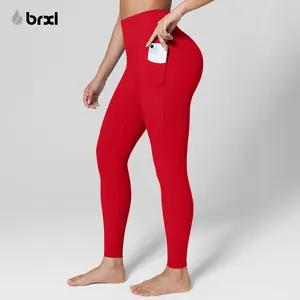 BRXL Female All Seasons High-Waisted No Front Seam Biker Shorts - Buttery Soft, Butt Lifting, Underwear-Free, Moisture-Wicking, with Pockets - Gym Activewear for Volleyball, Running - TikTokMadeMeBuyIt, TikTokShopBacktoSchool