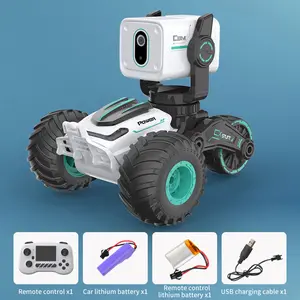 Remote Control Car with 720P Real Time Video Camera Kids Off-Road Truck Photography RC Vehicle Toy Toddlers Boys Birthday Christmas Gift Remote Control Car