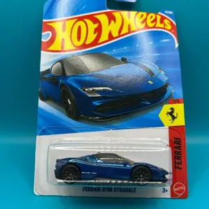 Hot Wheels SF90 Stradale Diecast Model Car, Collectible Decor Accessories blue