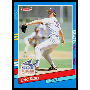 Eric King 1991 Donruss #271b Chicago White Sox