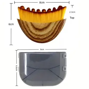 Upgraded Cross-Border Lymphatic Facial Contour Brush - Multi-Functional Beauty Tool for Facial, Eye & Neck Massage, Skin Care & Foundation Application