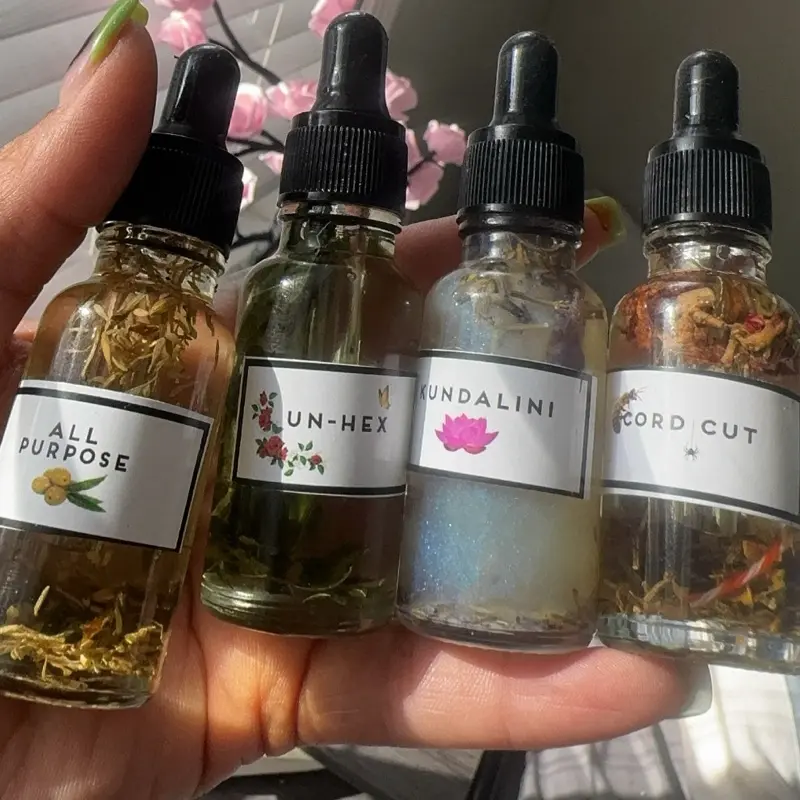 HOLISTIC OILS All Purpose UN HEX Kundalini & Cord Cut Natural Essential Oils for Aromatherapy and Wellness