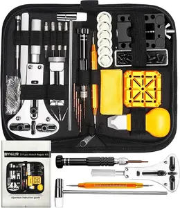 Watch Link Removal Kit,  Watch Repair Kit, Watch Case Opener Spring Bar Tools, Watch  Replacement Tool Kit, Watch Band Link Pin Tool Set with Carrying Case and Instruction Manual