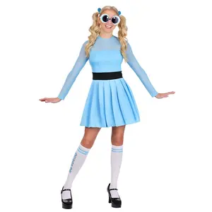 Powerpuff Girls Bubbles Costume for Women