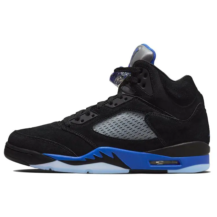 Jordan Air 5 Retro Racer Blue' Comfort High Top Basketball Shoes Men's CT4838-004