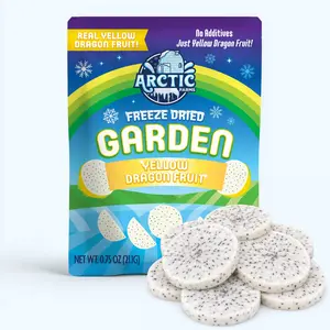 Freeze Dried Yellow Dragon Fruit Slices