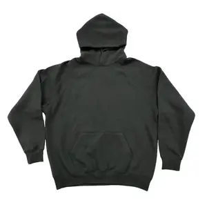 Soft Fleece Lined Oversized Hoodie No.1977 Unisex Casual Pullover Hoodie Cotton Sweatshirt for Lounging, Study, Sports with Kangaroo Pocket Iron Hoodies for Men Women Menswear Tops Outfit Breathable