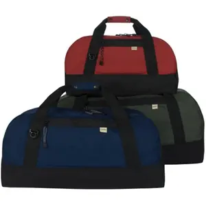 212 MAIN Large Lightweight Weekender Cargo Duffle Bag - Equinox Pine Creek Design, Modern Style, Cordura Fabric, Lightly Baffled, Compression Straps, Quick-Access Zipper Closure with Secure Zipper Ends, Lightweight Weekender Bag