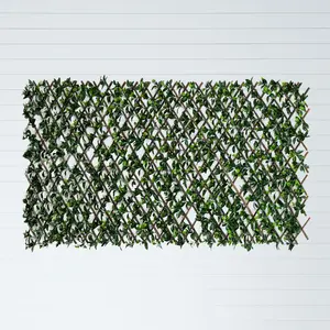 40” x 80” UV Resistant Artificial Gardenia Expandable Privacy Fence Screen (Indoor/Outdoor)