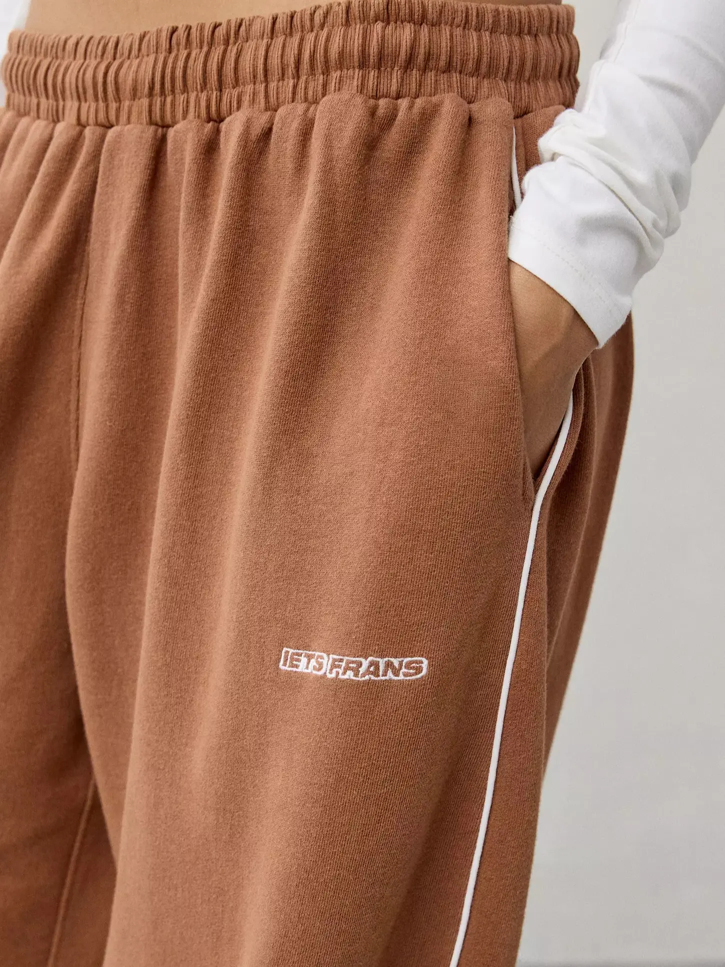 iets frans Harri Wide Leg Jogger Pant 100% Cotton Oversized Baggy