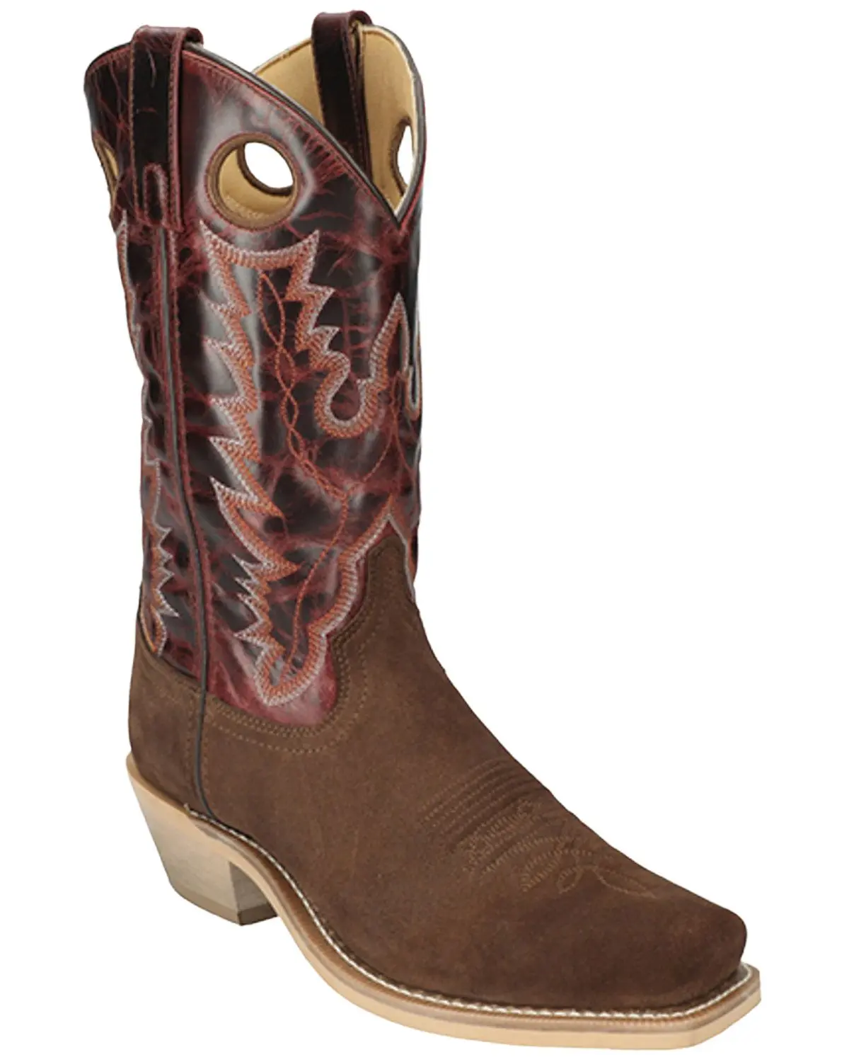 Smoky Mountain Men's Men'S Santa Fe Performance Western Boot Square Toe - 4308
