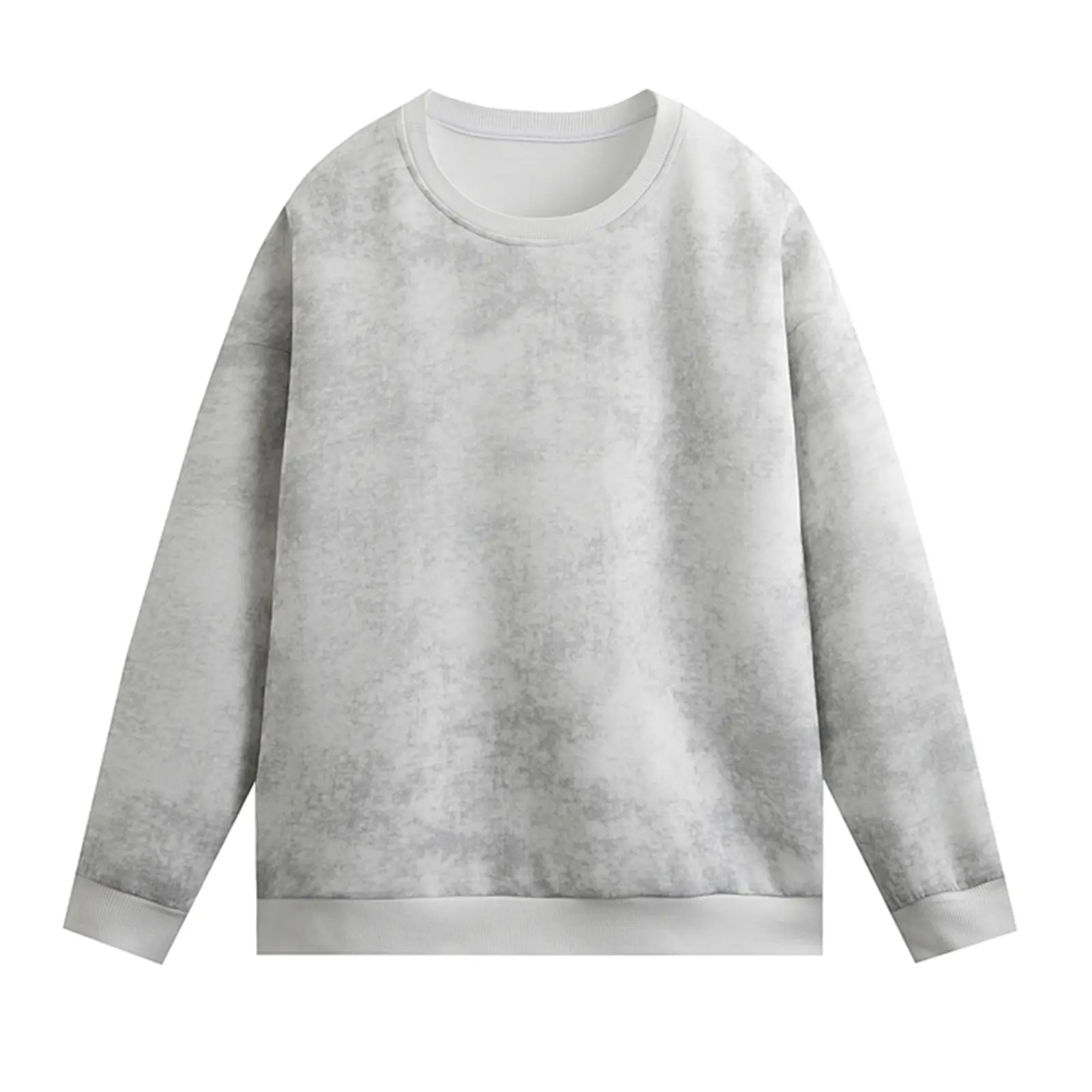 Mens Tie Dye Sweatshirt Crewneck Baggy Sweatshirt Unisex Color Blast Pullover Sweatshirts