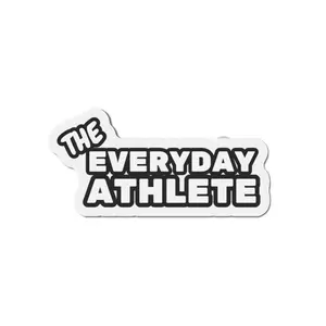 “The Everyday Athlete” Bold Vinyl Sticker Magnet