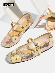 Women's Flat Shoes, Comfortable Lightweight Mary Jane Design, Mary Jane Flats, Perfect for Summer Commute & Vacation Wear