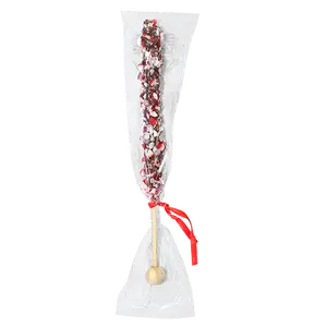 Hot Cocoa Chocolate Peppermint Stirrer 1 piece