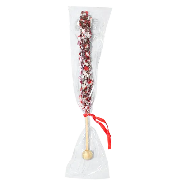 Hot Cocoa Chocolate Peppermint Stirrer 1 piece
