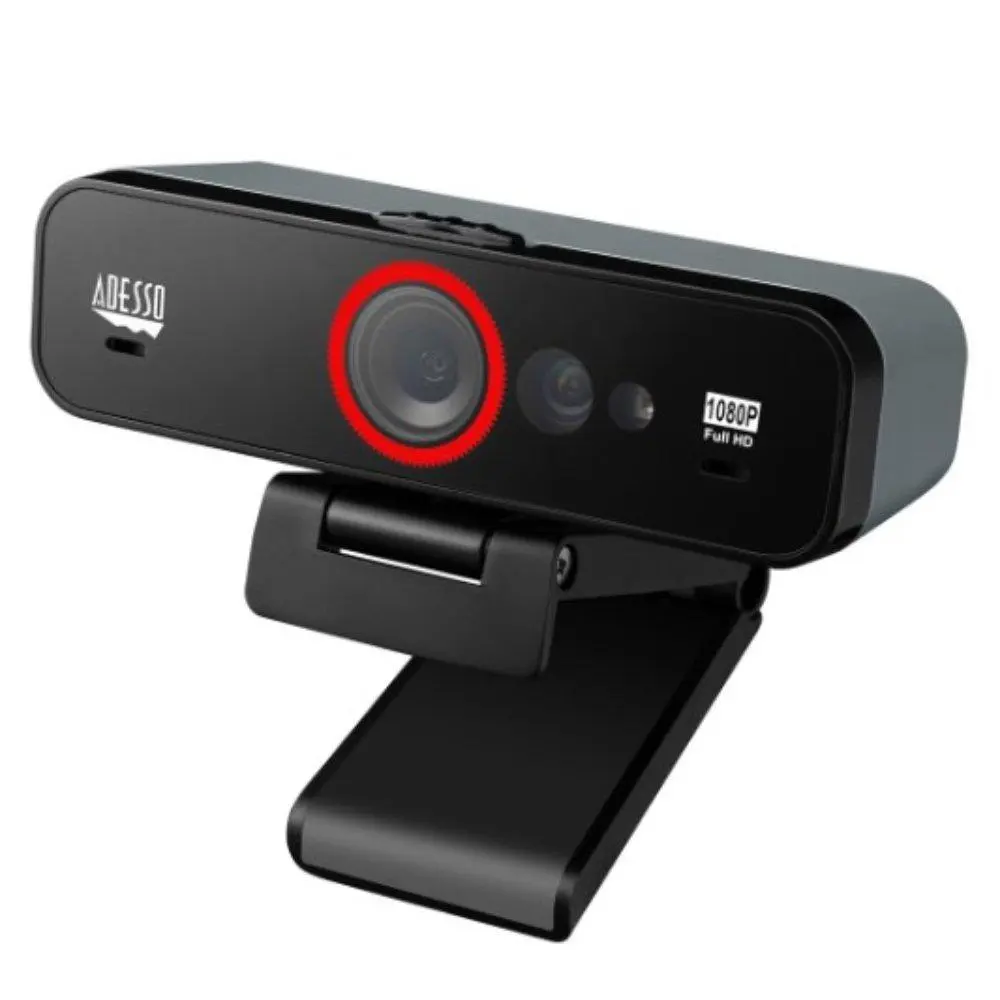 Adesso CyberTrack F1 1080P HD Windows Hello/Face Recognition Webcam