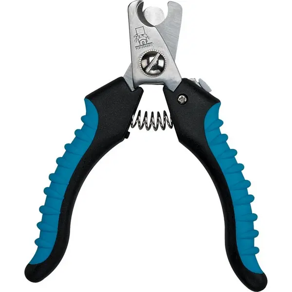 212 MAIN Ergonomic Design Professional Pet Grooming Nail Clipper - Large Paw Trimmer with Ribbed Handle, Ergo Grip, Safe Trim Steel Blades, Safety Guard for DIY Pet Care
