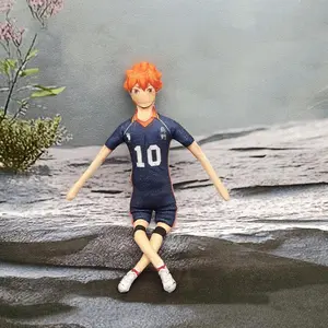 Anime Haikyuu Hinata Shoyo Kozume Kenma Cosplay Keychain Plush Cotton Doll Slender Twistable Shape Room Decoration Unisex Gifts