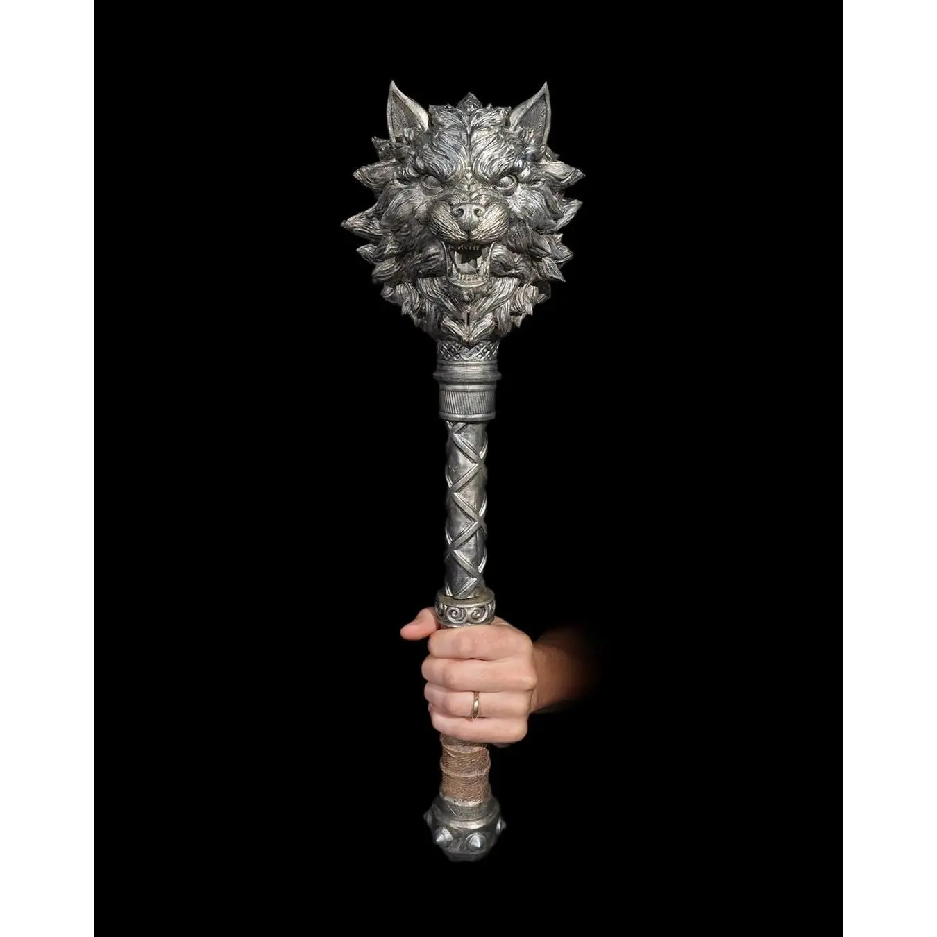 Lone Wolf Mace: Authentic Dungeons and Dragons Cosplay Prop