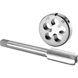 1/2"-28 UNEF Tap and  Set, Right Hand 1/2 x 28 HSS Machine Thread Tap  Set
