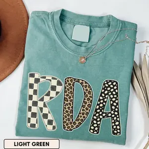 Dental Assistant T-Shirt - Leopard RDA Gift For Dental Student Dental Worker