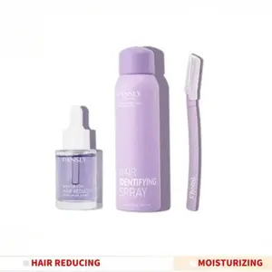Hair Recognition Spray & Hair Control Serum Set — Gentle Formula, Compatible with Razors, Suitable for Sensitive Skin. Leaves Skin Smooth and Radiant, Soothes Breakouts, Inhibits Hair Growth, and Ensures Comprehensive Hair Removal — Summervibes