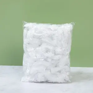 100-Count Elastic Food Covers​ – Stretchable and Reusable Silicone-Free Design for Bowls, Plates, and Fresh Produce Storage