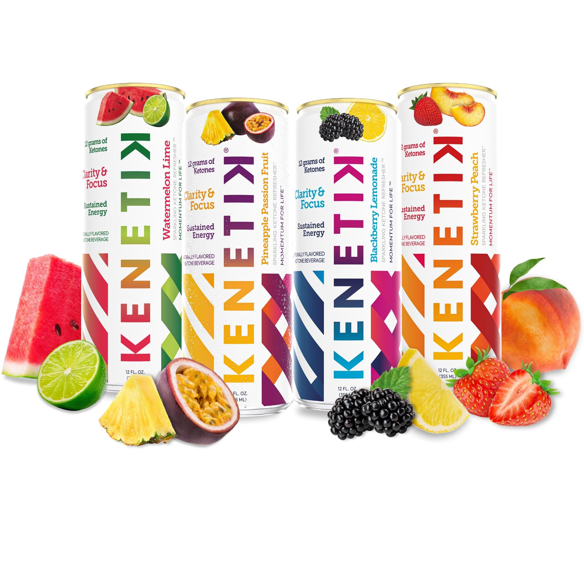 KENETIK Caffeine-Free Focus Drink – Brain Fuel for Mental Clarity and Cognitive Endurance, Sugar-Free, Bioidentical Keto