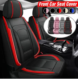 Arespark 5 Seats Full Set Car Seat Covers, Luxury Nappa Leather Fits For Toyota Tacoma 2005-2022 2023 2024 2025 Truck Crew Double Extended Cab TRD Sport Offroad Limited SR5 V6 Truck Airbag Compatible Car Cushions Automotive