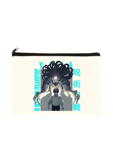 Jujutsu Kaisen Cartoon Ryomen Sukuna Itadori Yuji Okkotsu Yuta Gojo Satoru Graphics Print Canvas Bag New Lipstick Perfume Cosmetic Bag Organizer Office Supplies Sundry Zipper Pencil Case Pouch