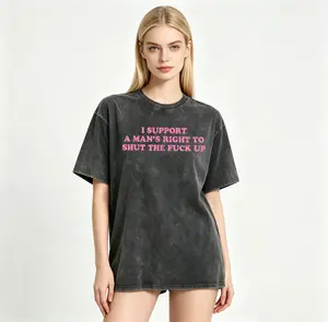 Cotton Unisex I Support A Man's Right To Shut The Fuck Up T-Shirt