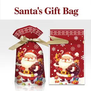 #50PCS Christmas Gift Wrapping Set with Santa Design Gift Bags Perfect for Holiday Gifts Suction Cup Sponge Holder for Kitchen Sink sale 2023 2025 easy install kit glove clip case work travel jewelry jar tray Retractable Folding Door Clo finger  hook univ