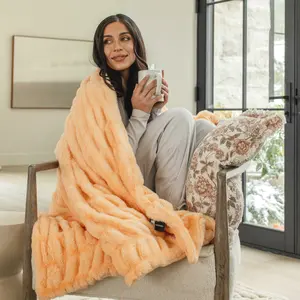 Passionate Peach | Chic Collection | Minky Blanket