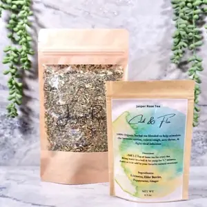 Cold & Fly Organic Herbal Tea for Immune System Support and Cough Relief - Beverage