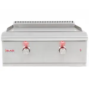 Blaze Premium LTE 30-Inch Built-In Natural Gas Griddle w/ Lights - BLZ-GRIDDLE-LTE-NG