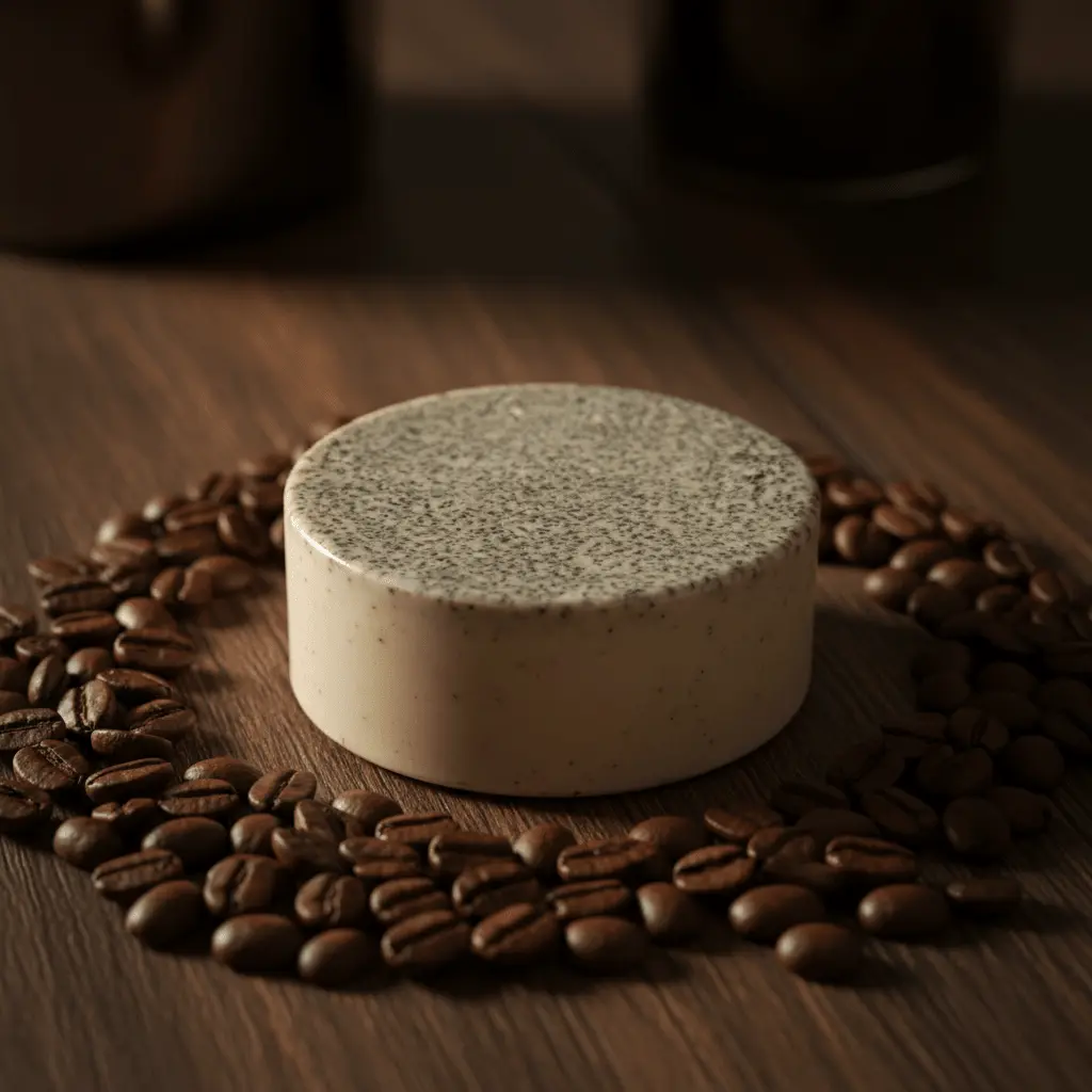 Caffè Latte Soap Bar, Cocoa-Infused Moisturizing Body Care Cleanser with Aromatic Scent