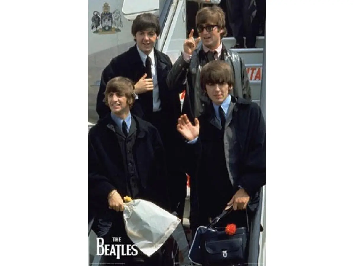 GB Eye XPE160008 Beatles Arrival Wall Decor Poster Print, 24x36 in