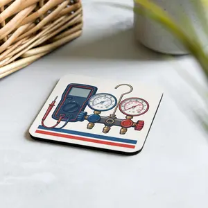 Cork-back coaster