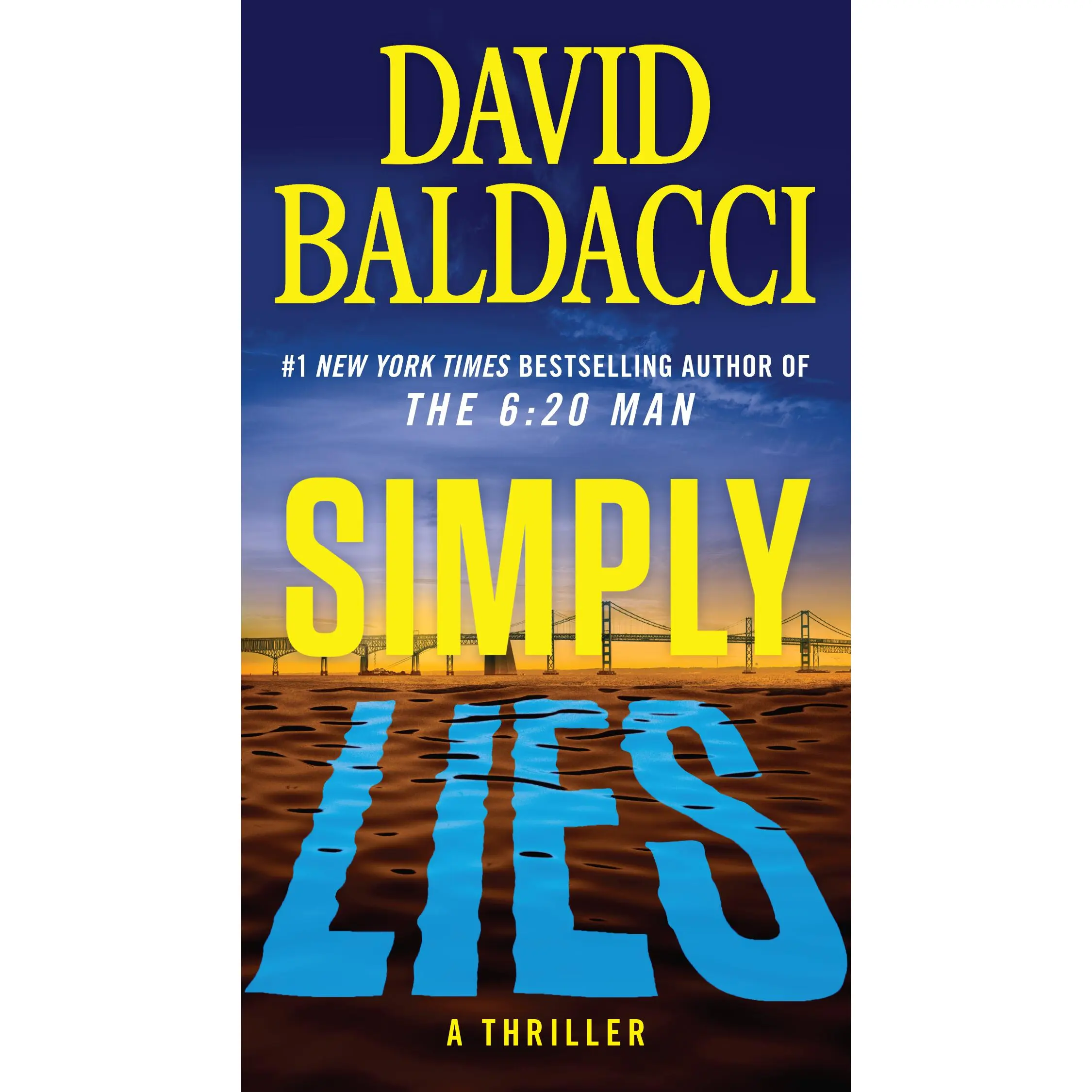 Simply Lies by David Baldacci [Paperback Book]
