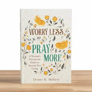 Worry Less, Pray More: A Woman's Devotional Guide to Anxiety-Free Living Paperback – March 1, 2019