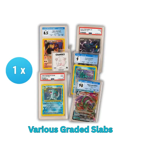 Graded Pokmon Card Slabs Assorted Collection from Verified Grading Services - TikTok Shop Graded Pokmon Card Slabs Assorted Collection from Verified Grading Services - TikTok Shop